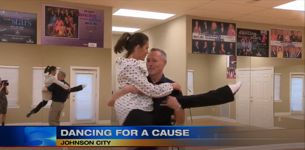 Jeremiah School and Dancing with the Tri-Cities Stars Featured on WCYB